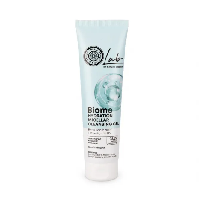 LAB BIOME Čistilni gel za obraz Hydration, 140ml